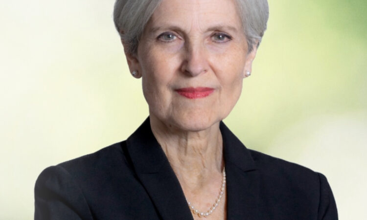 Dr. Jill Stein of the Green Party enthusiastically endorsed by the AADC in the nov. 5, 2024 presidential election